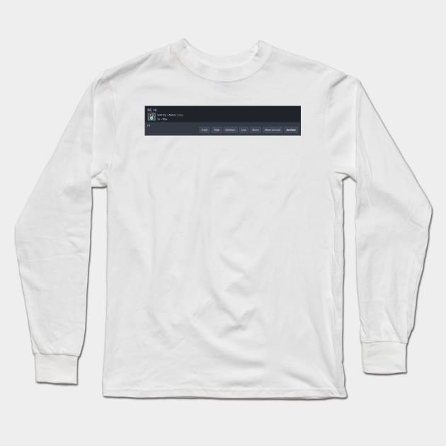 Hi Long Sleeve T-Shirt by DioxiDeals